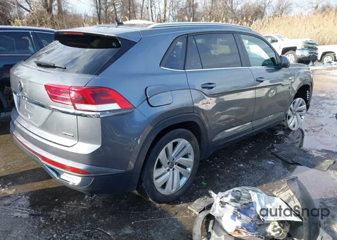 2022 Volkswagen Atlas Cross Sport 2.0T Se W/Technology из США, поврежденный, VIN 1V2KC2CA8NC207790